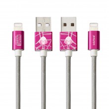 Infothink Marvel Spider GWEN (iPhone/iPad)USB Fast Charging Cable